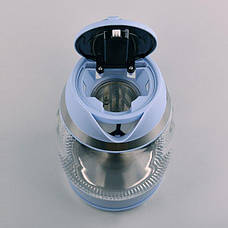 Електричний дисковий пластиковий чайник Maestro 065 електричний чайник, фото 2