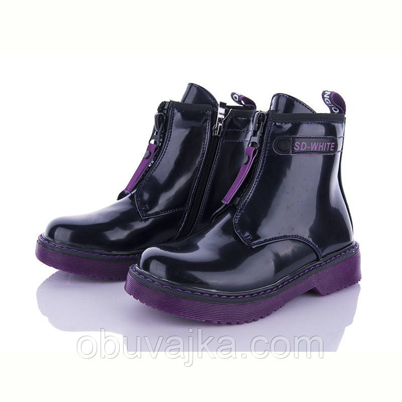 Демісезонне взуття оптом Модні черевики підліткові оптом від фірми KLF - Bessky(рр 32-37)