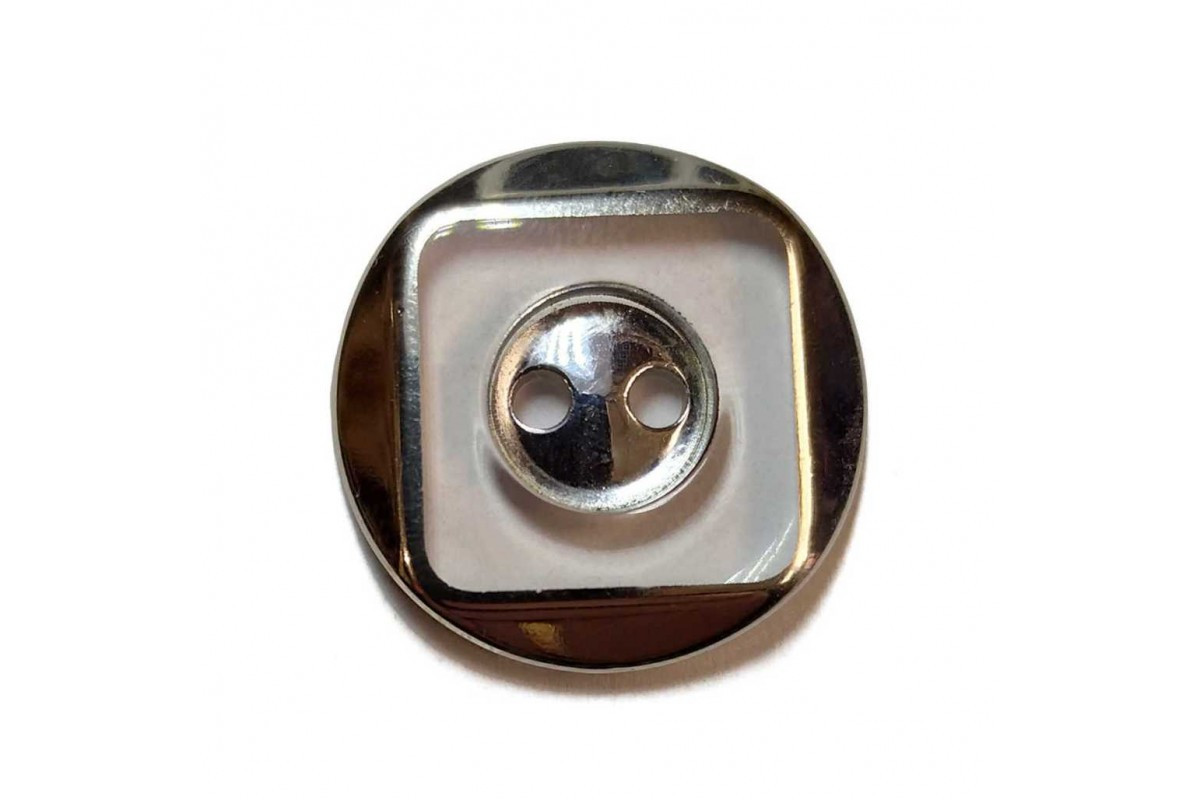 Ґудзик на два удари 25 мм No2601 (100 шт.), фото 1