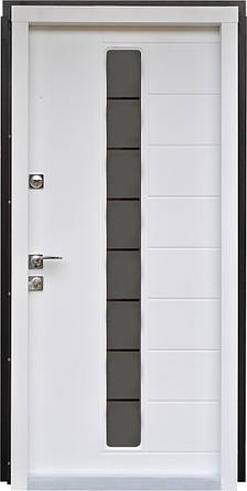 Двері вуличні, PRESTIGE модель 21-62,замки Граніт, 3 роки гарантія на покриття!, фото 2