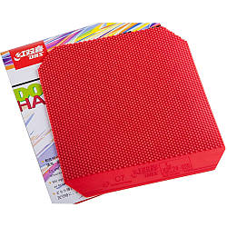 Накладка для тенісу DHS C7 Medium, 1.0 червона, Накладка для тенісних ракеток, Накладка для гри в теніс