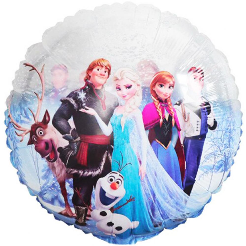 Фольгований шар Крижане серце 5, 45*45 см