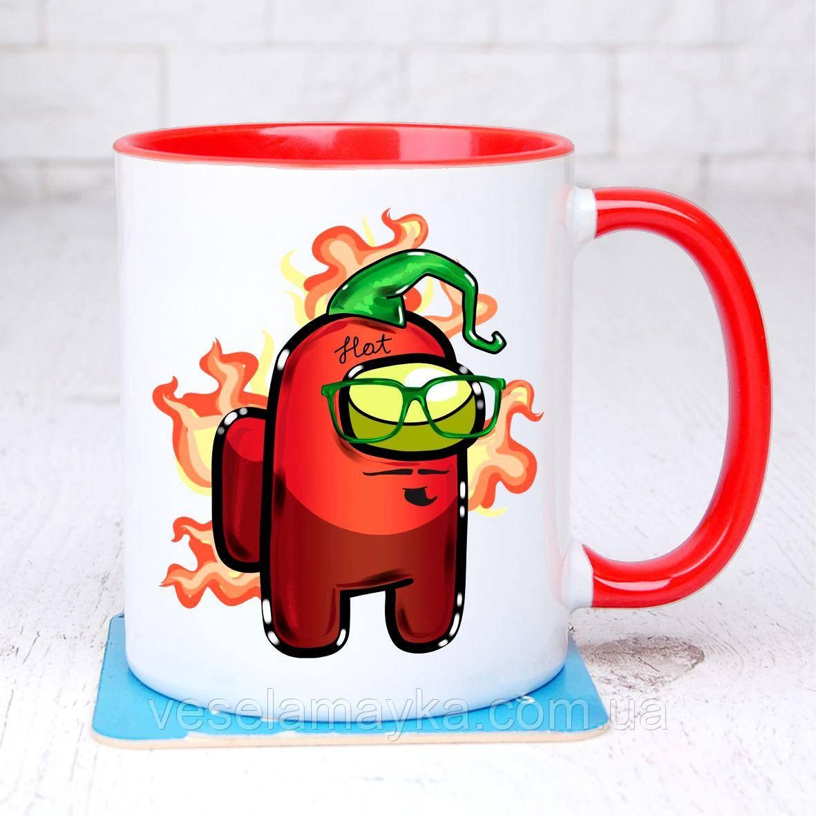 Чашка Едісон Перець і Амонг Ас (EdisonPts and Among Us), фото 1