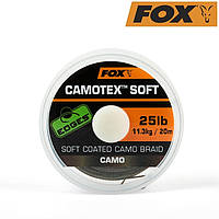 Поводочний матеріал Fox Camotex Soft 35lb 20м