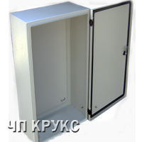 Щит із монтажною панеллю металевий IP54 400x300x200, фото 1