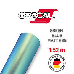 Oracal 970 Green Blue Matt 988