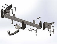 Фаркоп JAC S4 (2018-)(Фаркоп Джак С5) Автопрыстрий