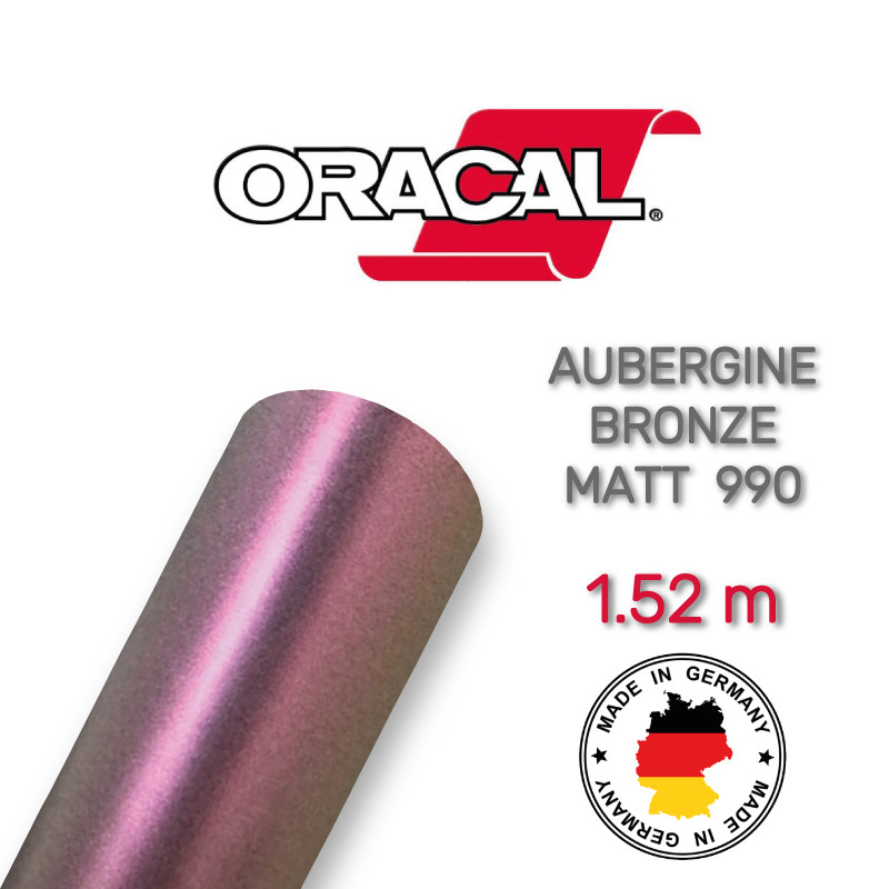 Aubergine Bronze Matt 990 Oracal 970