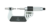 Мікрометр цифровий для вимірювання зубів шестерень МКЦ - ЗШ 0 - 25 мм