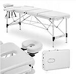 Стіл масажний кушетка алю. 3-сигм.до 250 кг + сумка, фото 2