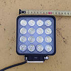 Світлодіодна LED фара 12/24 вольт 16 світлодіодів 48ват