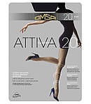 Колготки Omsa Attiva 20, р. 4, nero
