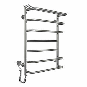 Полотенцесушитель електричний Юність П7 400x700 Е ліве підключення