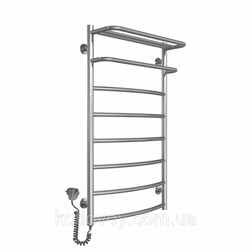 Електричний полотенцесушитель Готель П8 500x900 Е ліве підключення