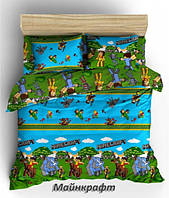 Постільна білизна підліткове Бязь Майнкрафт-2