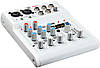 Активний аналоговий  мікшерний пульт  Manchez E4 (4 канали) White, фото 5