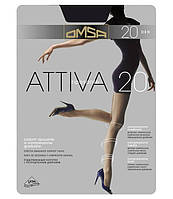 Колготки Omsa Attiva 20, р.2, nero