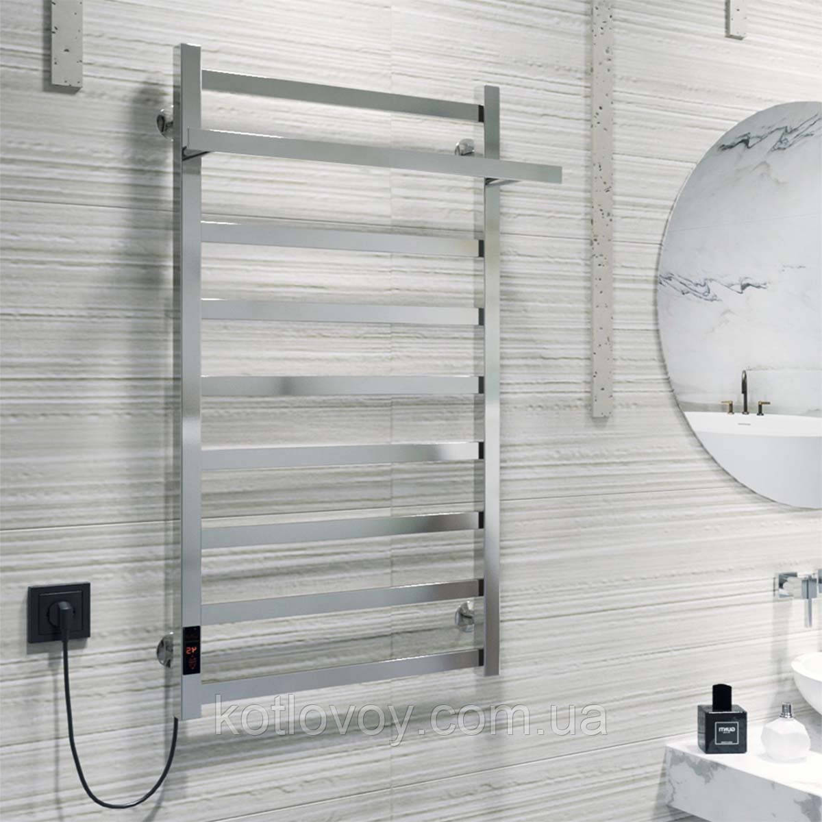 Електричний полотенцесушитель Nikole П9 500х1000 Е ліве підключення