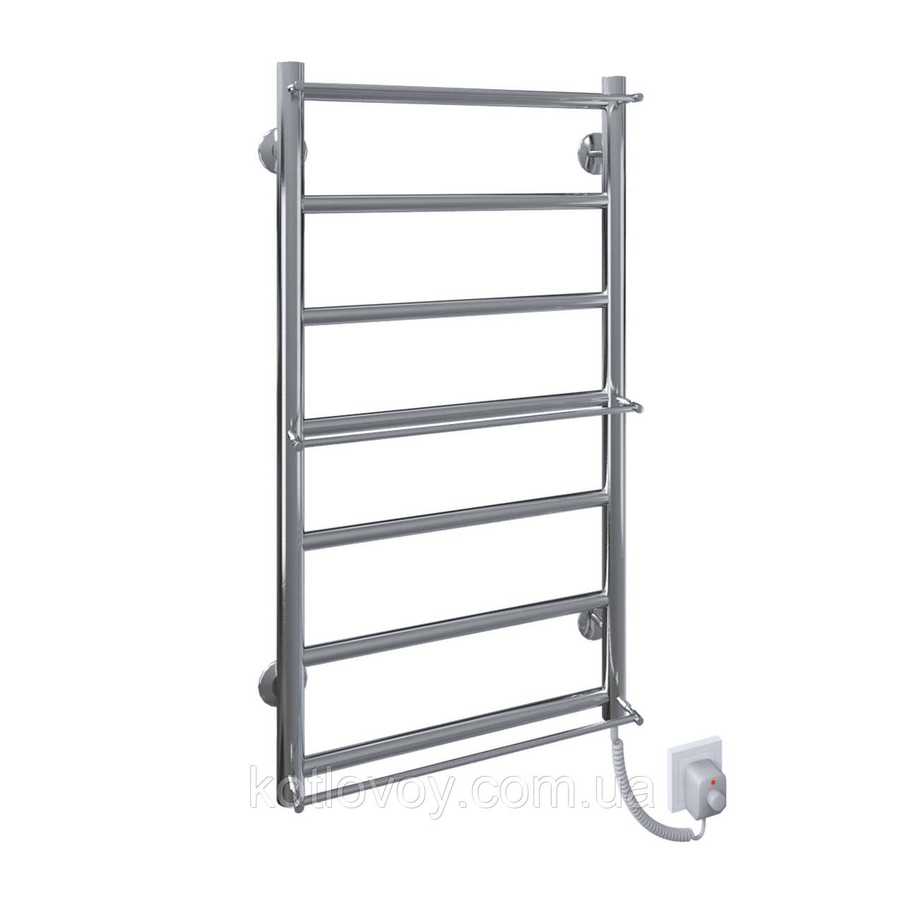 Полотенцесушитель електричний Драбинка П7 500х800 Е праве підключення