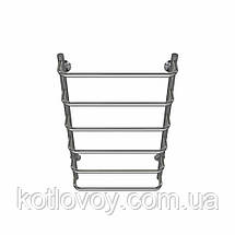 Рушникосушки водяні Стандарт П6 500x800 В бокове підключення, фото 3