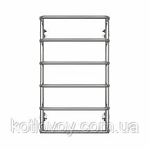 Рушникосушки водяні Стандарт П6 500x800 В бокове підключення, фото 4