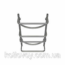 Рушникосушки водяні Аквамікс П6 500x600 В бокове підключення, фото 3