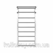 Рушникосушки водяні Люкс Готель П9 500x1000 В бокове підключення, фото 3