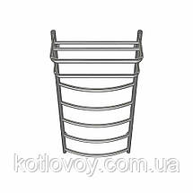 Рушникосушки водяні Готель П7 500x800 В бокове підключення, фото 3