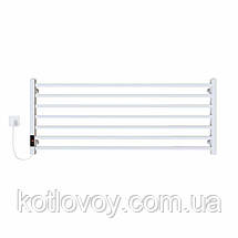 Рушникосушки радіатори Level П7 1200х500 Е праве підключення (білий), фото 4