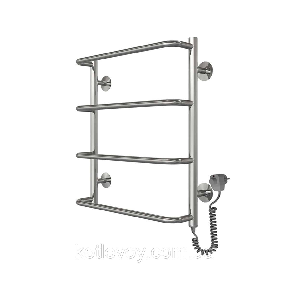 Електричний полотенцесушитель Стандарт П4 500x600 Е праве підключення