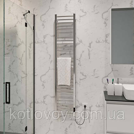 Електричний полотенцесушитель Lima П25 300х1600 Е праве підключення, фото 2