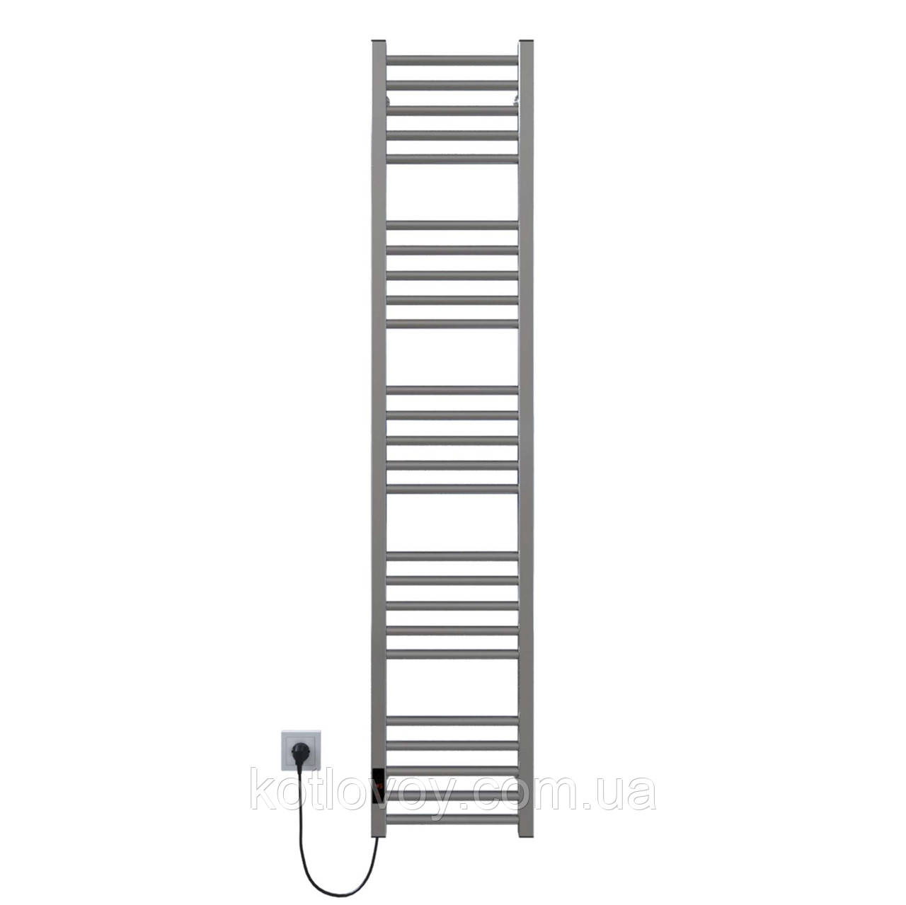 Електричний полотенцесушитель Lima П25 300х1600 Е ліве підключення