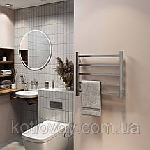 Рушникосушки водяні Forest П5 500x500 В бокове підключення, фото 4