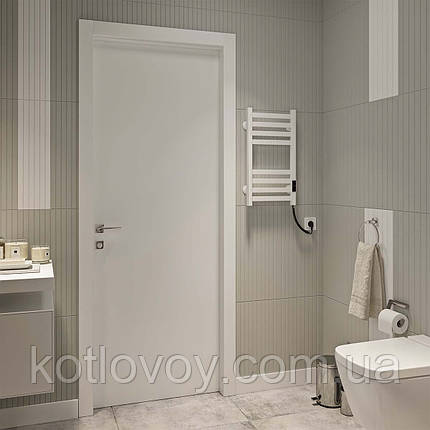 Електричний полотенцесушитель Magnus П8 300х600 Е праве підключення (білий), фото 1