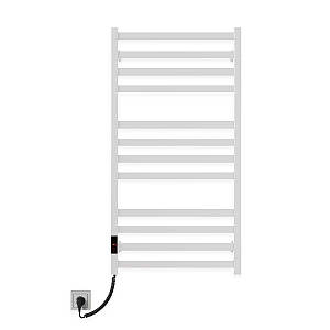 Полотенцесушитель електричний Magnus П12 500х1000 Е ліве підключення (білий)