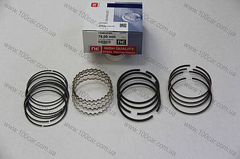 Комплект поршневих кілець NPR 9-1401-00 для Матіз (Matiz) 3 ц. маслоз'ємне-сталь (набірне), 68.50 (1,2 x 1,5