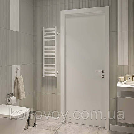 Рушникосушки водяні Magnus П12 300х1000 В нижнє підключення (білий), фото 1