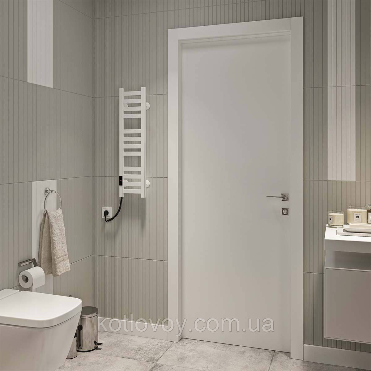 Електричний полотенцесушитель Magnus П8 200х800 Е ліве підключення (білий)