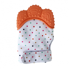 Прорізувач-рукавичка "Лапка". ПОМАРАНЧЕВИЙ 40054