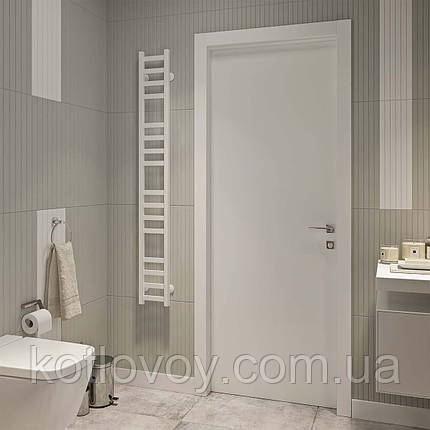 Рушникосушки водяні Magnus П16 200х1600 В нижнє підключення (білий), фото 1