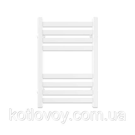 Рушникосушки водяні Magnus П8 400х600 В нижнє підключення (білий), фото 3