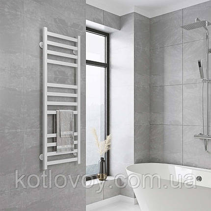Рушникосушки водяні Magnus П12 400х1200 В бокове підключення (білий), фото 1