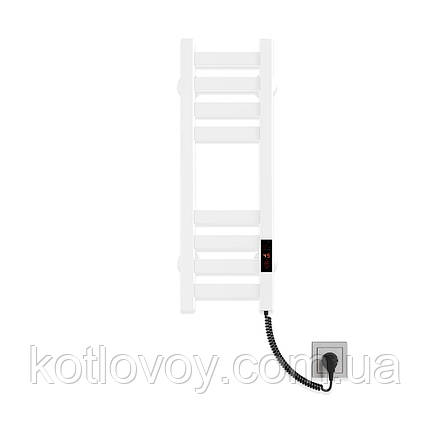 Електричний полотенцесушитель Magnus П8 200х600 Е праве підключення (білий), фото 3