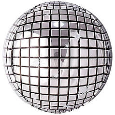 Сфера 22" КИТАЙ-КТ 49 Диско-куля срібло