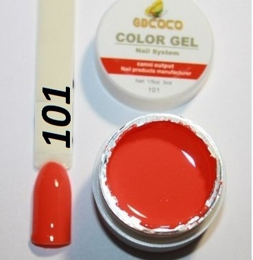 Гель краска для покрытия и прорисовки ногтей ( сосо) 101 - фото 1 - id-p768444029