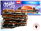 Шоколад молочний Milka Oreo (милка з ванільним печивом), 300 г, фото 3