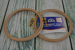 П'яльці дерев'яні з гвинтом DMC 12,5см