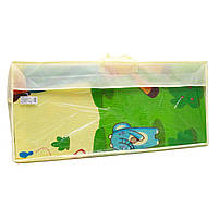 Ігровий складаний двосторонній дитячий килимок в сумці, 120 смх180 см (46007), фото 2