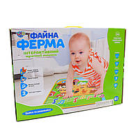 Інтерактивний музичний килимок «Файна ферма», Limo toy, українська мова, 6 міс., 73 * 54 * 1 см, (M3455), фото 2