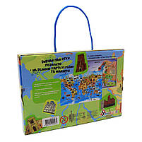 Настільна гра з багаторазовими наклейками «Карта України» Умняшка, від 6 років, (КП-001), фото 5